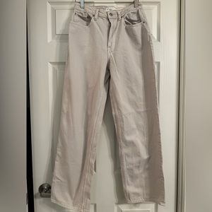 ABERCROMBIE high rise loose denim
